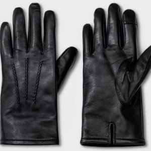 Men's Gloves Black 3M Thinsulate Lined Large